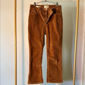 Women's Brown Corduroy Pants